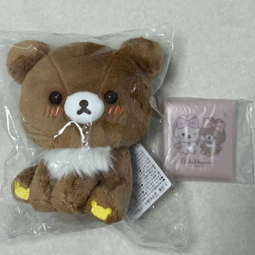 [BUNJANG] San-X Rilakkuma Chairoikoguma Sitting Blushed Koguma 10th Anniversary New Arrival Plush / 산엑스 리락쿠마 챠이로이코구마 앉아있는 발그레 코구마 10주년 신상