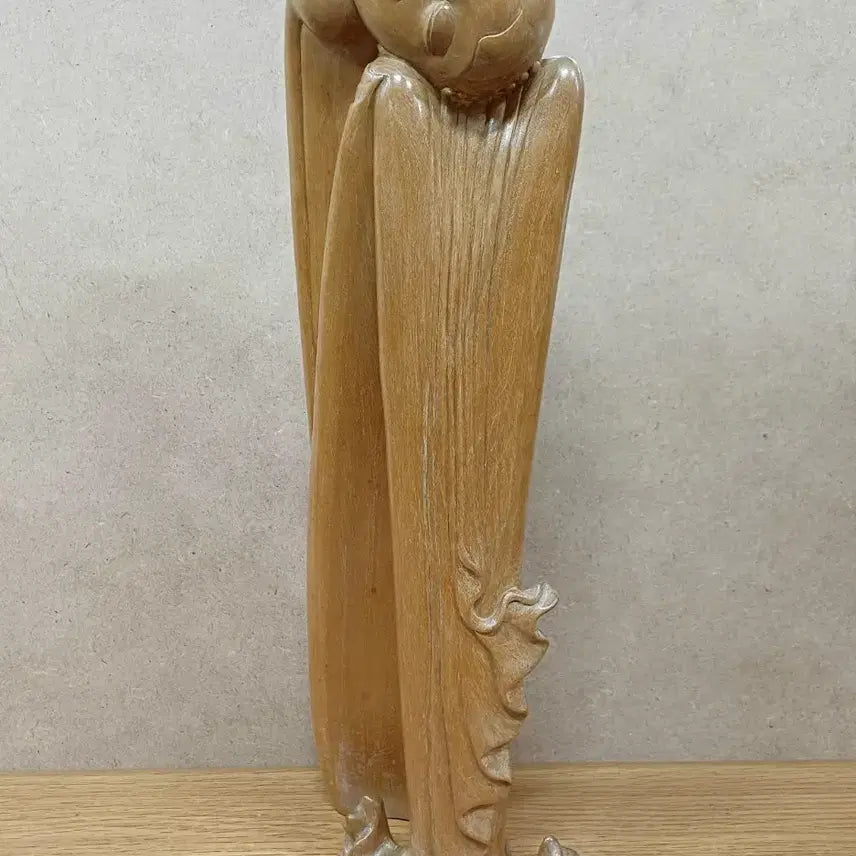 [BUNJANG] Wooden Sculpture of Seated Woman / 여인 좌상 목조각 작품