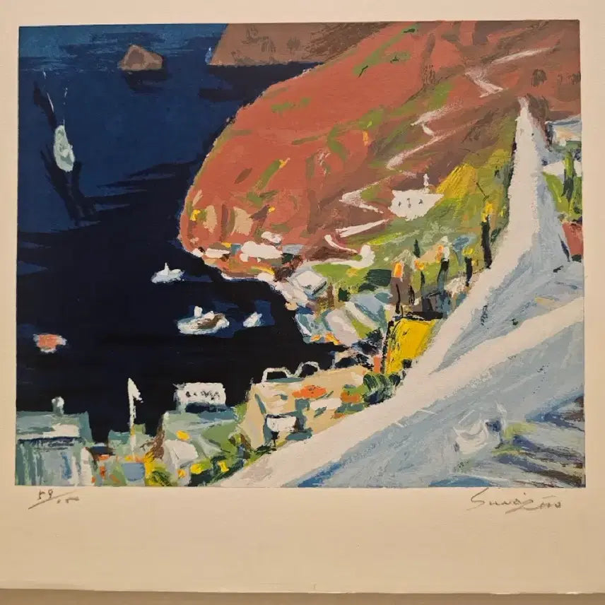 [BUNJANG] Cho Sung-ho Artist Woodblock Print &