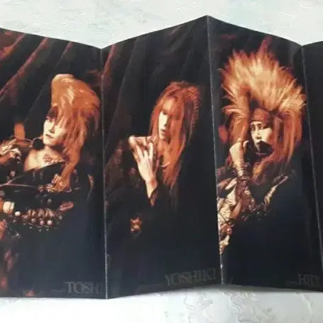 [BUNJANG] X-JAPAN WEEK END Limited Edition Single CD Folding Screen / X-JAPAN WEEK END 병풍형 초회한정 Single
