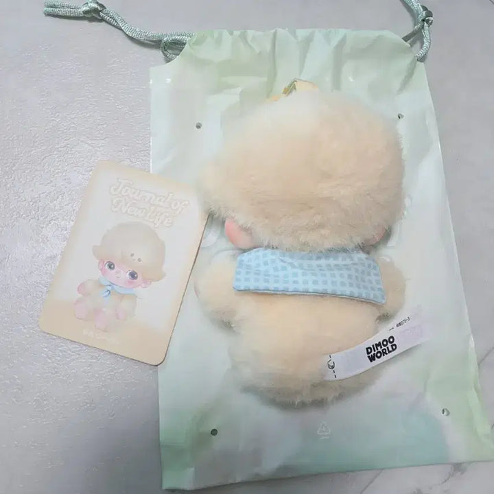 [BUNJANG] Pop Mart Dimoo New Beginning Diary Series Plush Keyring / (새상품)팝마트 디무 새로운 시작의 일기 시리즈 인형 키링