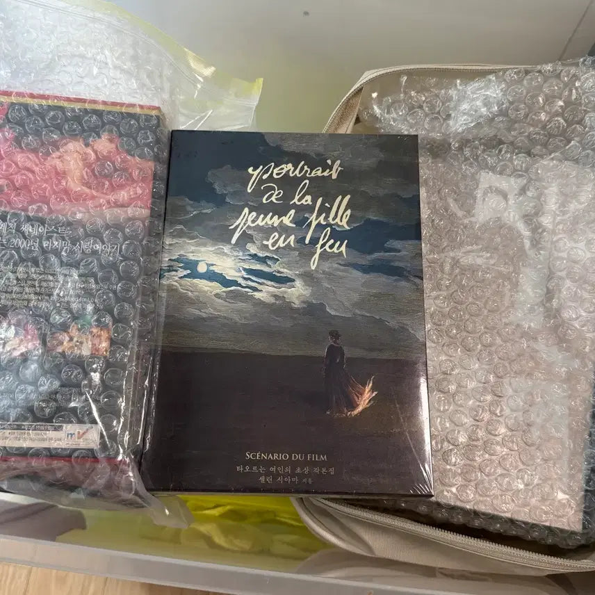 [BUNJANG] Portrait of a Lady on Fire Script Book Limited Edition Bundle / [미개봉]타오르는 여인의 초상 각본집 플레인아카이브 한정판 타여초 불초상 뱃지 A3 포스터 엽서세트 마그넷 별카드 무비티켓 셀린시아마 영화
