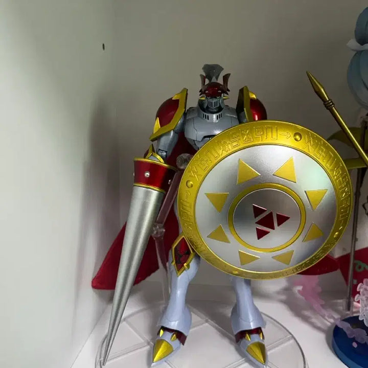 [BUNJANG] SHF Dukemon (Gallantmon) Crimson Mode Action Figure (Unsealed) / Shf 듀크몬 성기사 재탄 개봉 판매합니다