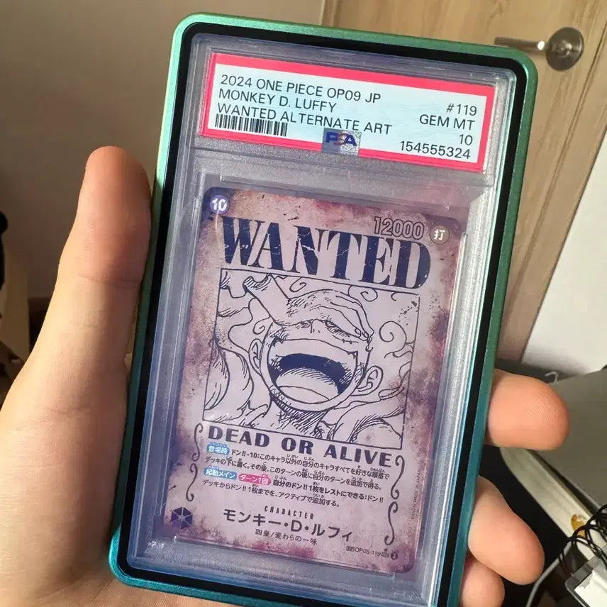 [BUNJANG] One Piece Card Nika Luffy Wanted Poster PSA 10 / 원피스카드 니카루피수배서 psa10