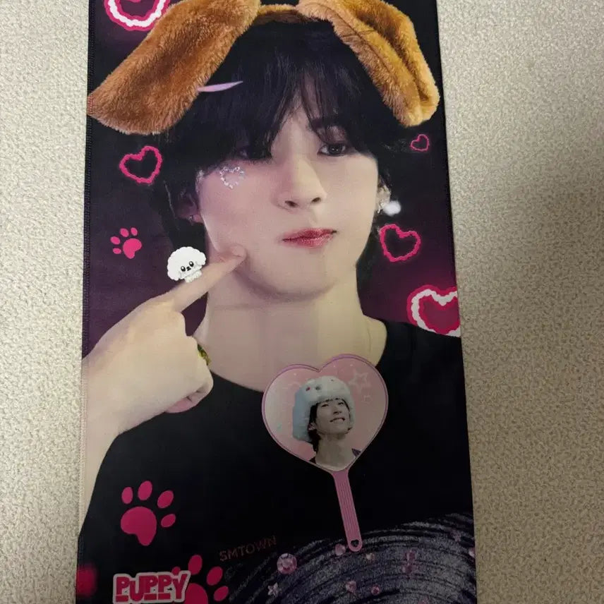 [BUNJANG] RIIZE Anton Mini Uchiwa + Slogan Bundle Set / 라이즈 앤톤 미니 우치와 + 슬로건 일괄 양도