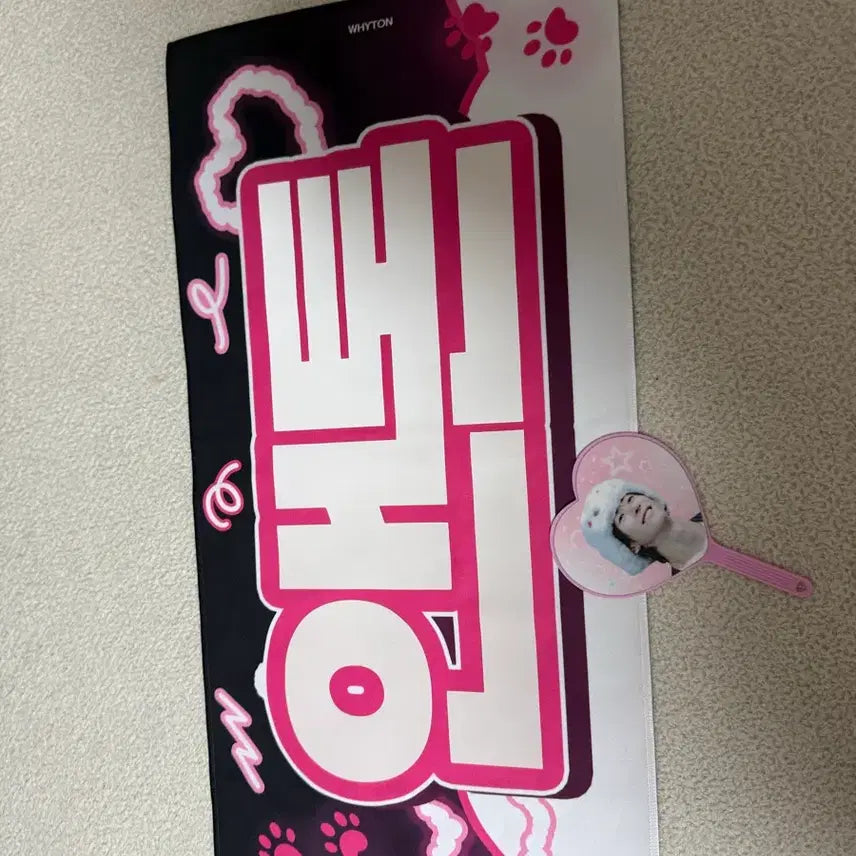 [BUNJANG] RIIZE Anton Mini Uchiwa + Slogan Bundle Set / 라이즈 앤톤 미니 우치와 + 슬로건 일괄 양도