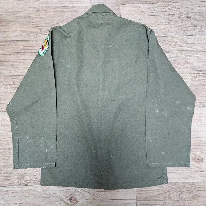 [BUNJANG] 1960s Korean Army Vietnam War Jungle Jacket / 60년대 월남전 한국 육군 정글복 상의
