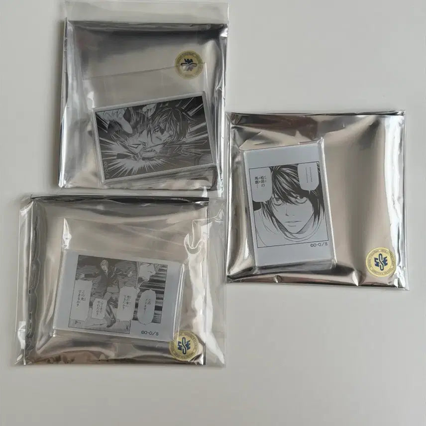 [BUNJANG] Death Note Original Art Exhibition Acrylic Magnet Set / 데스노트 원화전 아크릴 마그넷 일괄