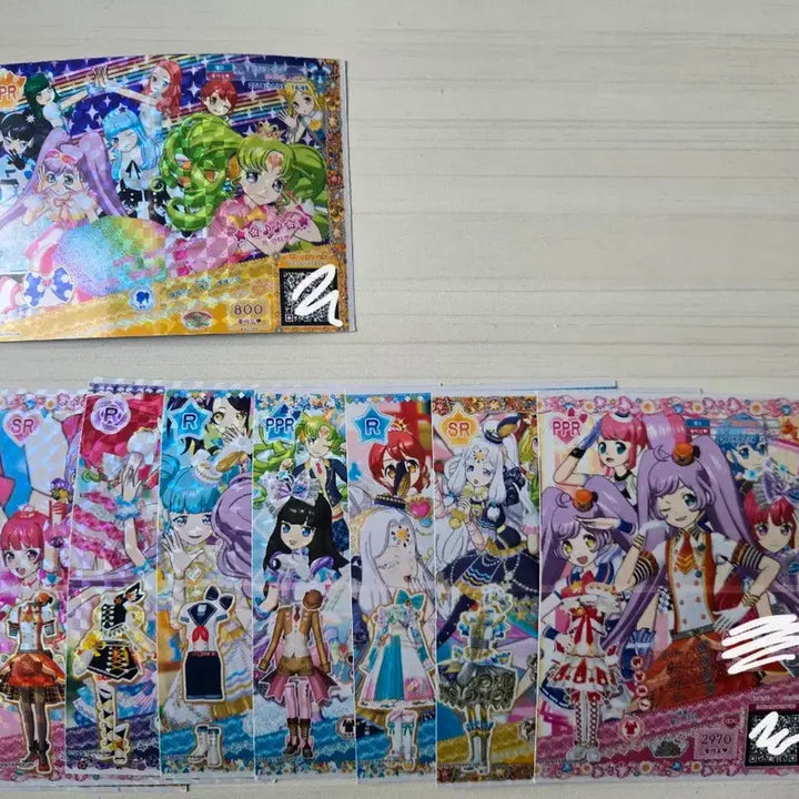 [BUNJANG] PriPara Ticket Bundle Set (127 pcs) / 프리파리 카드 티켓 127장  일괄 판매