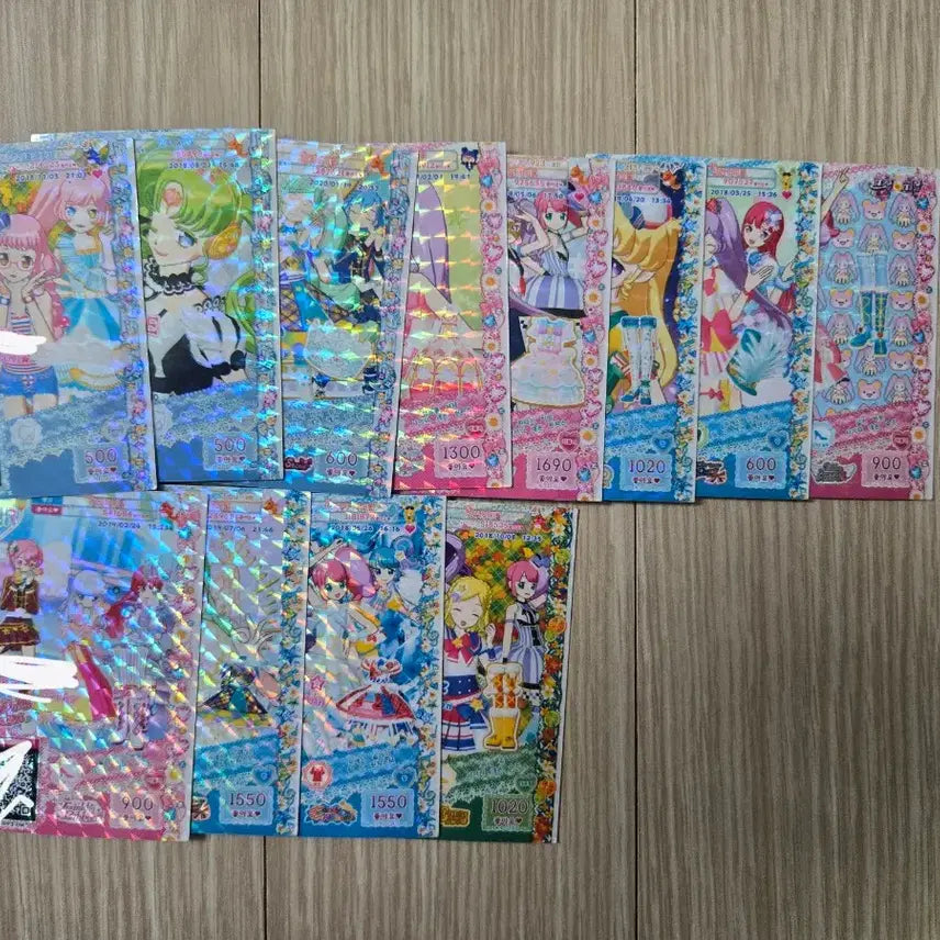 [BUNJANG] PriPara Ticket Bundle Set (127 pcs) / 프리파리 카드 티켓 127장  일괄 판매