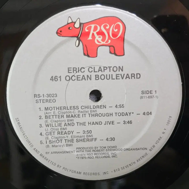 [BUNJANG] Eric Clapton 461 Ocean Boulevard LP (1981 US Repress) / Eric Clapton - 461 Ocean Boulevard LP