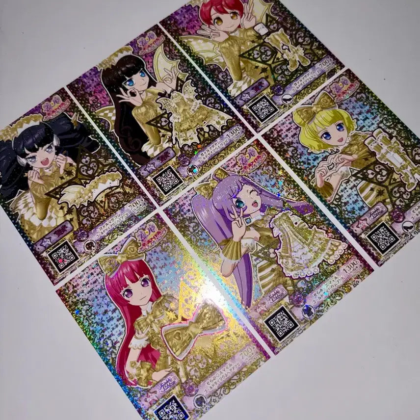 [BUNJANG] Pripara Nintendo 3DS Promo Cards Set - Lala, Mirei, Sophie, Garuru, Aroma, Mikami / 프리파라 닌텐도 3ds 프로모 카드 특전 일판 라라 미래 소피 가루루 아로마 미카