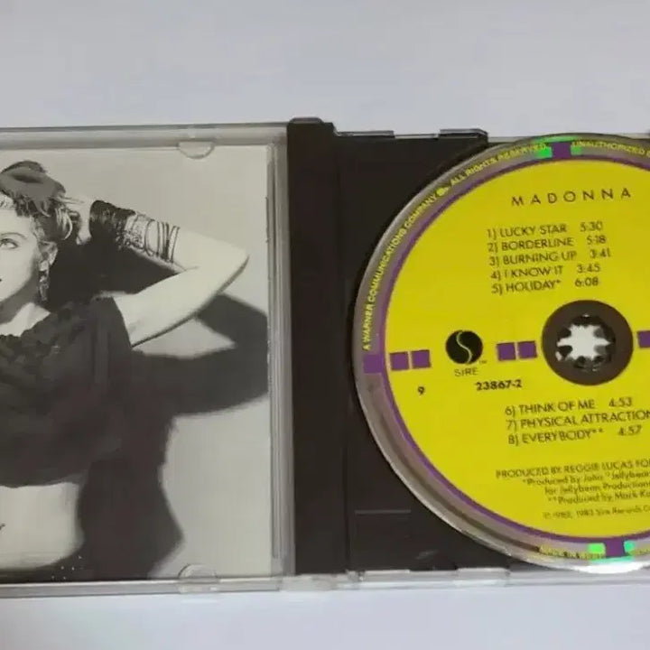 [BUNJANG] Madonna 1st Album "Madonna" CD / 마돈나 1집 Madonna 앨범 시디 CD