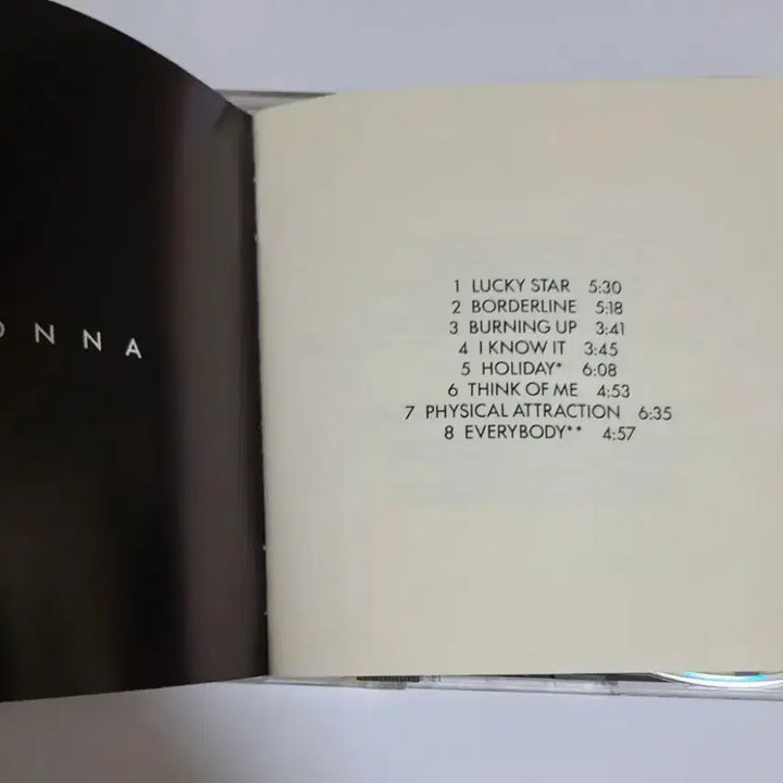 [BUNJANG] Madonna 1st Album "Madonna" CD / 마돈나 1집 Madonna 앨범 시디 CD