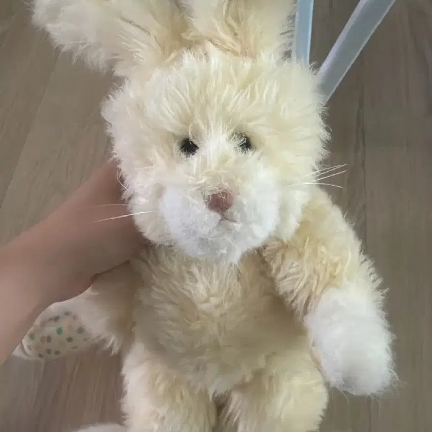 [BUNJANG] Boyds Bears Pastel Yellow Rabbit Plush 45cm / 보이즈베어 빈티지 토끼 인형 판매합니다.