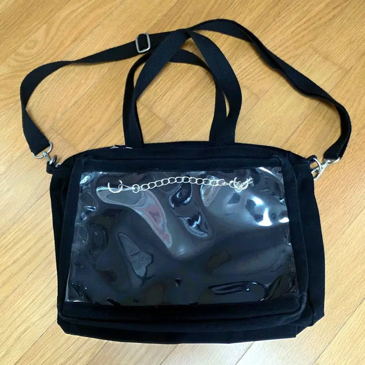 [BUNJANG] Black Ita Bag Deco Bag / 블랙 이타백 데코백