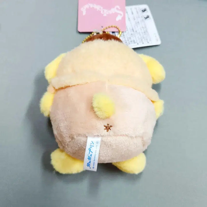 [BUNJANG] Sanrio Pompompurin Pastel Fruit Cape Plush Doll / 폼폼푸린 파스텔 과일 케이프 인형