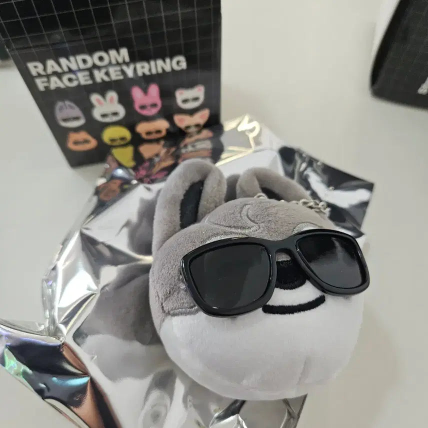 [BUNJANG] Stray Kids Bang Chan Wolf Chan Running Man Japan MD Goods Face Keychain / 스트레이키즈 울프찬 방찬 랜덤 페이스 키링 런잇 일본 스키주 엠디 굿즈