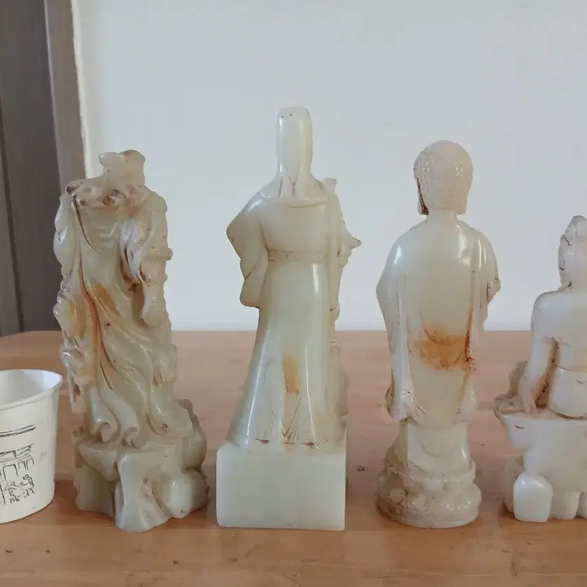 [BUNJANG] Jade Carving Set (4 Pieces) / 옥 조각품