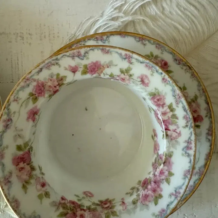 [BUNJANG] Haviland GDA Ramekin &amp; Saucer Set / 하빌랜드 gda 램킨셋트