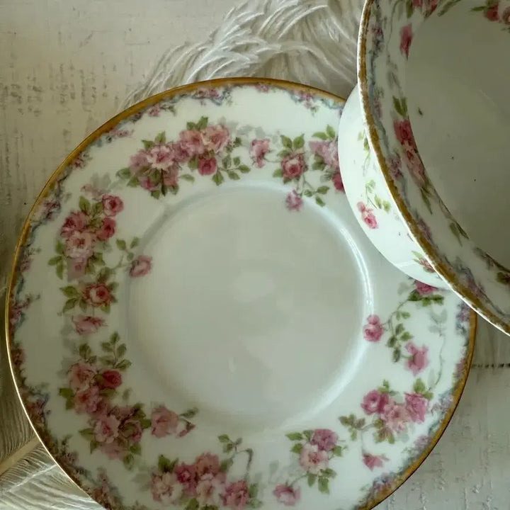 [BUNJANG] Haviland GDA Ramekin &amp; Saucer Set / 하빌랜드 gda 램킨셋트