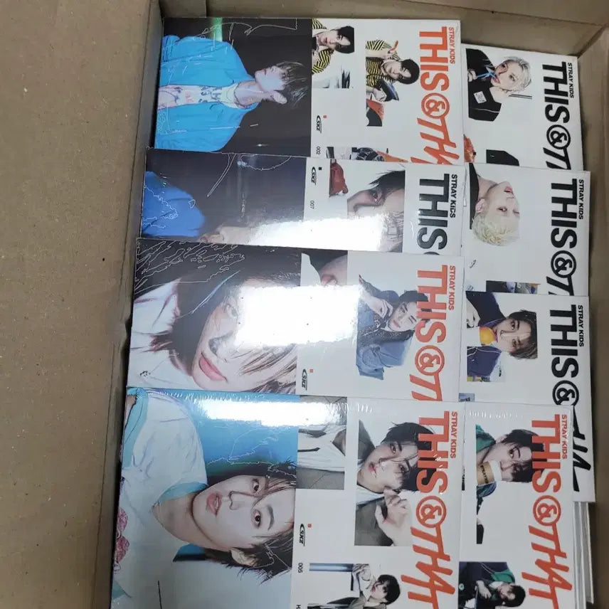 [BUNJANG] Stray Kids THIS &amp; THAT Set Ver. 8 Types / 스트레이키즈 THIS &amp; THAT &amp;VER. SET 8종 1세트