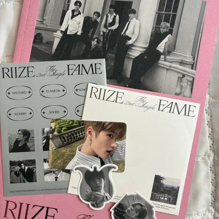[BUNJANG] RIIZE The 2nd Single Album RIIZE Photobook &amp; Album Components / 라이즈 페임 포토북 앨범 판매 소희
