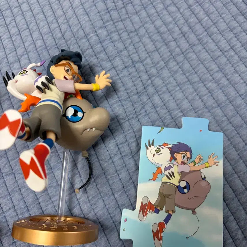 [BUNJANG] Digimon Adventure 25th Anniversary Gabumon &amp; Shurimon Figure / 디지몬 어드벤처 25주년 정석&amp;쉬라몬 피규어