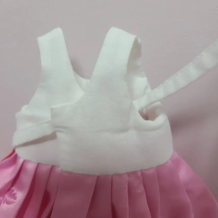 [BUNJANG] Babydoll Green Hanbok Silk Dress Set / 베이비돌 초록한복