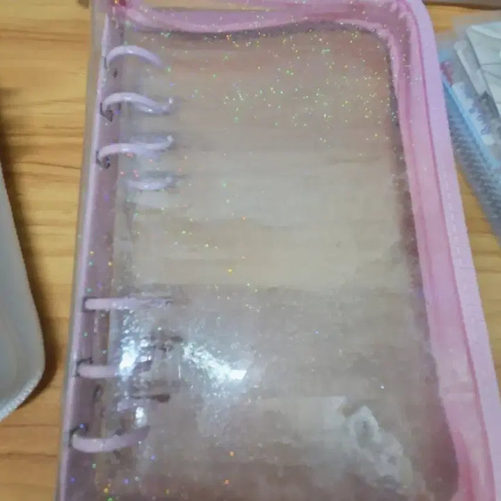 [BUNJANG] A6 Glitter Pink Photocard Binder / A6 포카바인더 양도
