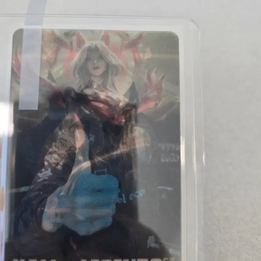 [BUNJANG] Faker Ahri Hologram Lenticular Photocard / 페이커 아리 홀로그램 렌티큘러 포카