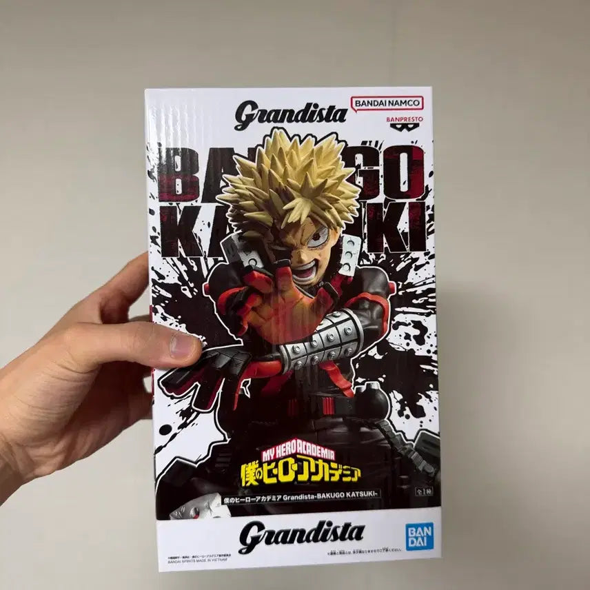 [BUNJANG] My Hero Academia Bakugo Grandista Figure (Sealed) / (미개봉) 나의히어로 아카데미아 바쿠고 그란디스타 피규어