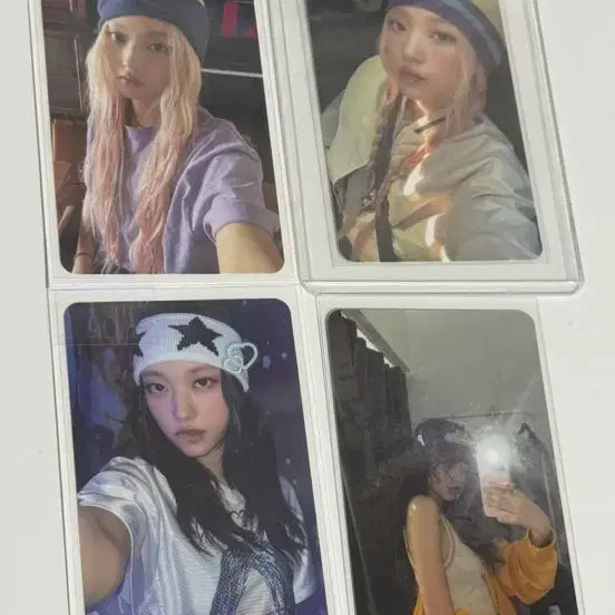 [BUNJANG] NewJeans Haerin Danielle Photocard Set (4 Types) / 뉴진스 해린 다니엘 포카 포토카드 4종 세트