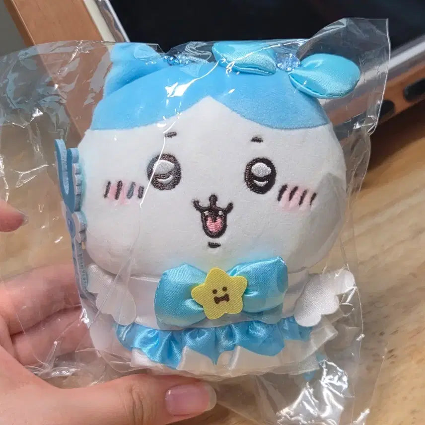 [BUNJANG] Chiikawa Magical Hachiware Plush / 먼작귀 치이카와 매지컬 하치와레 인형