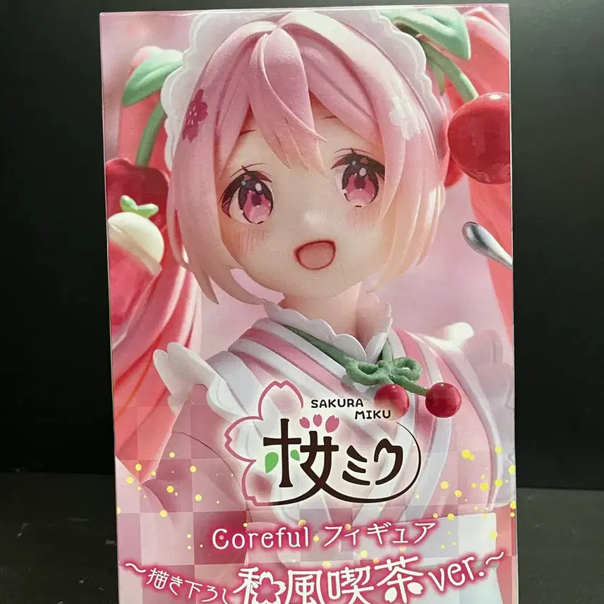 [BUNJANG] Hatsune Miku Sakura Miku Colorful Figure / 미개봉 하츠네미쿠 피규어 사쿠라 미쿠 컬러풀 피규어 벚꽃미쿠