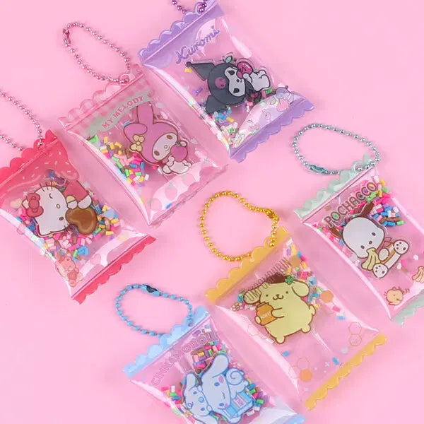 [BUNJANG] Sanrio Hello Kitty Check Chocolate Candy Keyring / (체크 초콜릿 헬로키티) 산리오 랜덤 캔디 키링