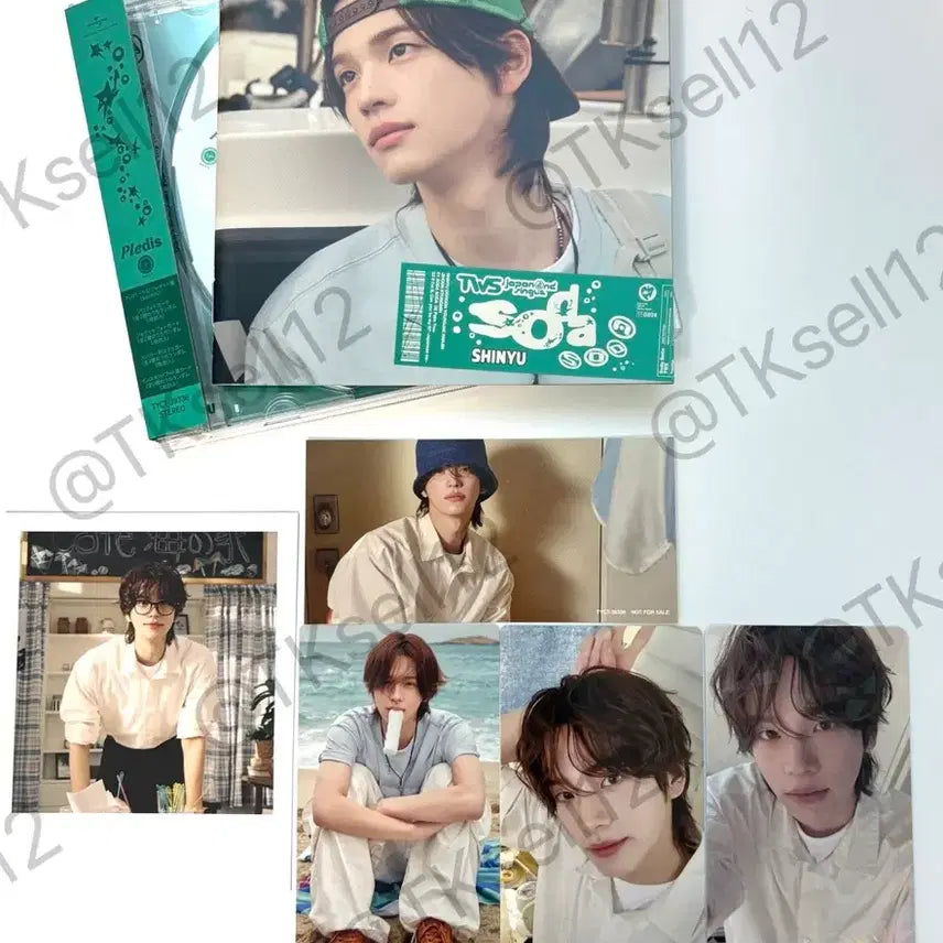 [BUNJANG] TWS Shinyu Personal Album Set with Weverse Japan Photocard / 소다소다 신유 개인반 + 특전(위버스 재팬)포함