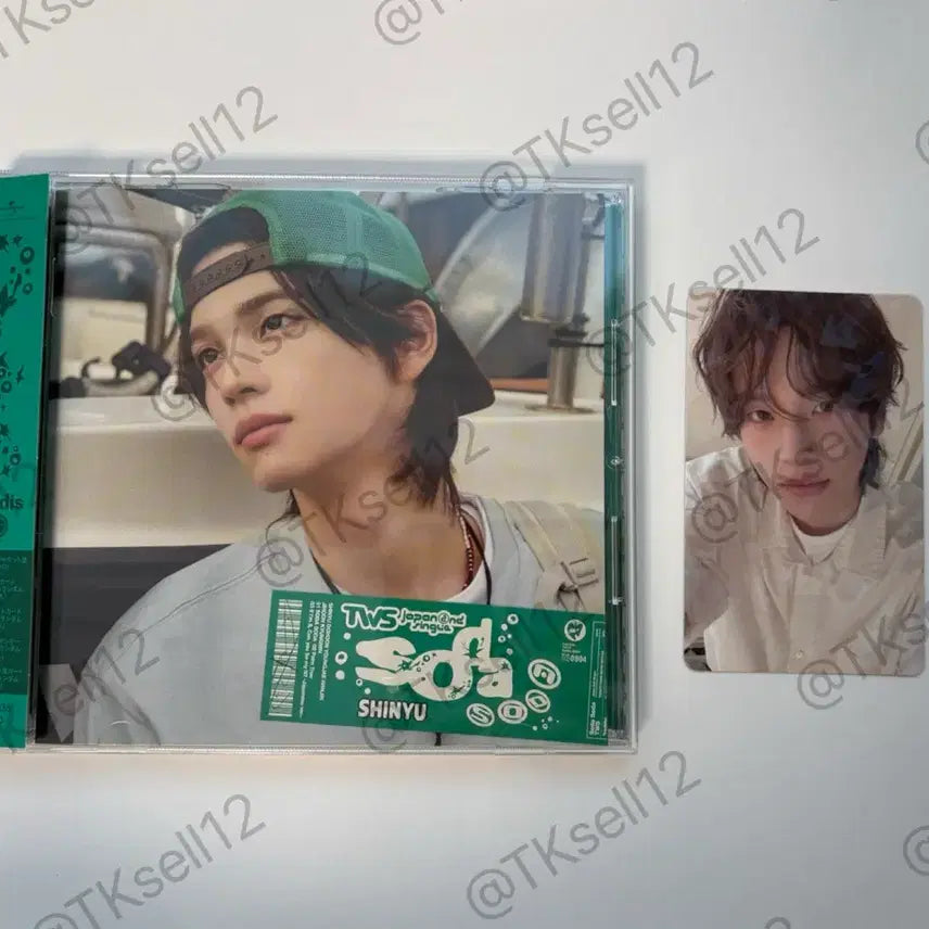 [BUNJANG] TWS Shinyu Personal Album Set with Weverse Japan Photocard / 소다소다 신유 개인반 + 특전(위버스 재팬)포함