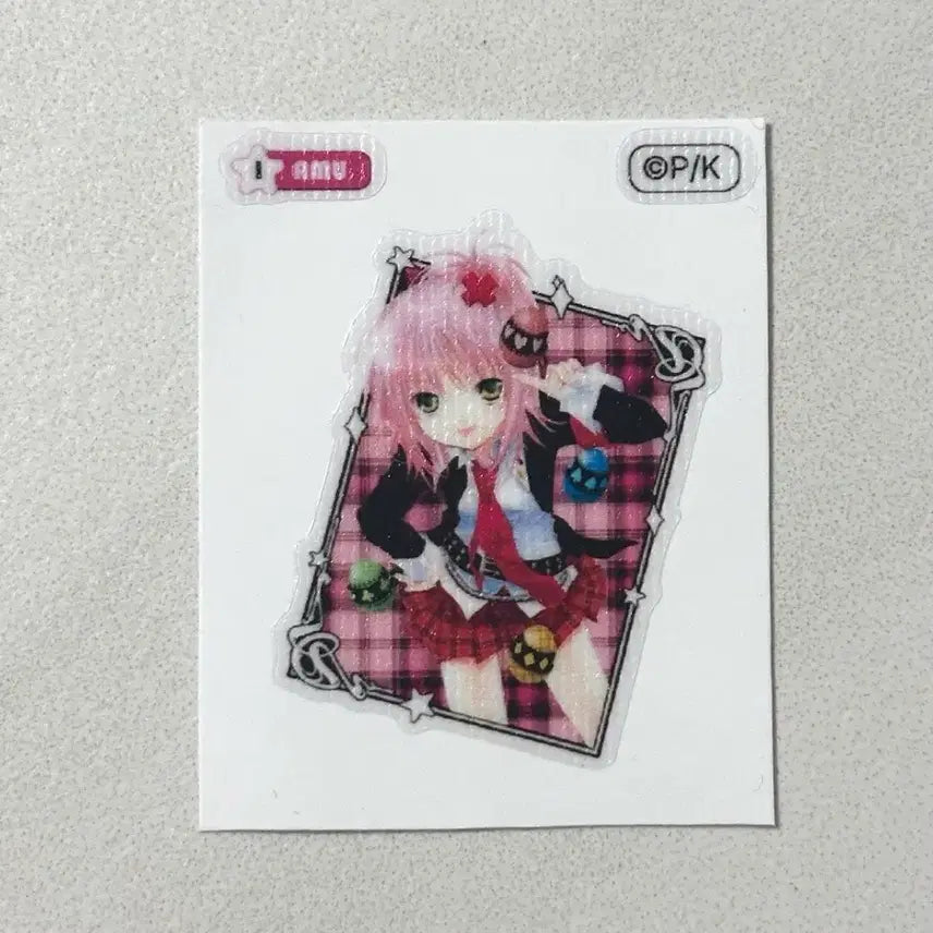 [BUNJANG] Shugo Chara! Love is True Exclusive Ame Ttibu Sticker / 캐릭캐릭체인지 캐캐체 러브이즈트루 특전 아무 띠부씰 스티커