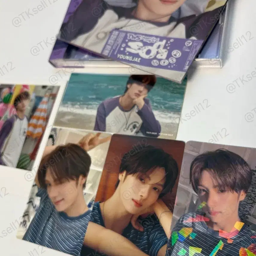 [BUNJANG] TWS Youngjae Lucky Draw Photocard Bundle Set / 소다소다 영재 개인반 + 특전(위버스 재팬)포함