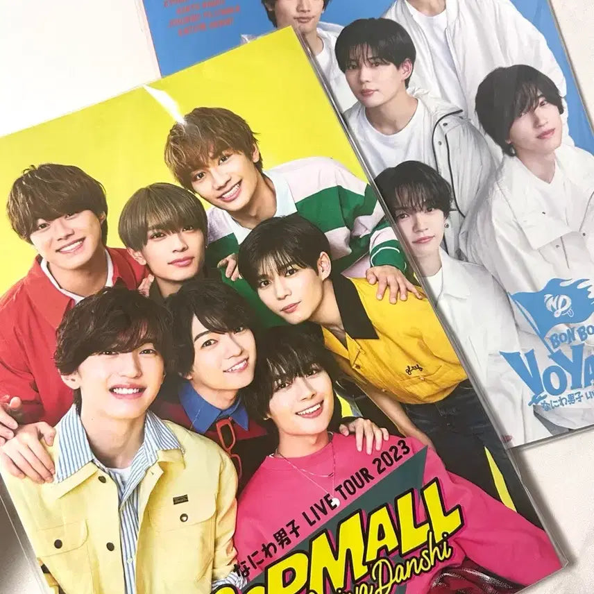 [BUNJANG] Naniwa Danshi Pop Mall Bon Voyage Tour Pamphlet Bundle Set (2ea, Sealed) / (미개봉, 일괄) 나니와단시 팝몰, 본보야지 투어 팜플렛