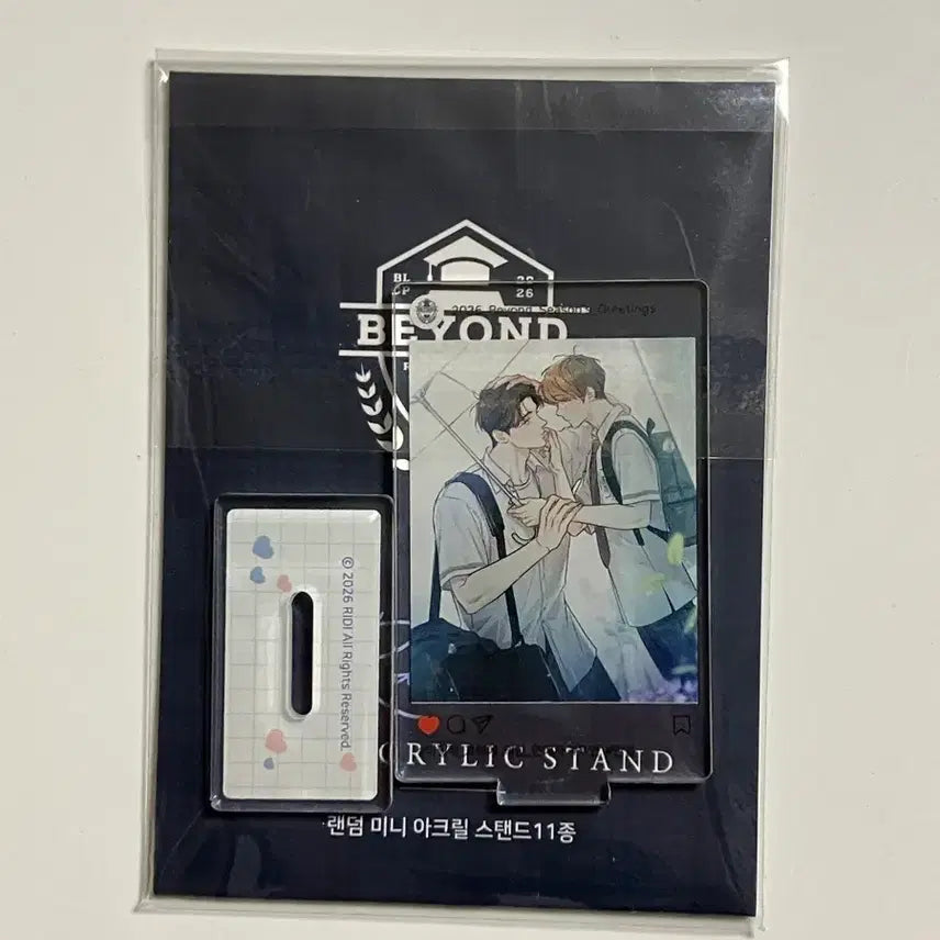 [BUNJANG] Fantasy.t Ridigo Mini Acrylic Stand (My Fault, My Intentional Love Affair) / 판타지트 리디고 미니 아크릴 스탠드 미필고 미필적 고의에 의한 연애사