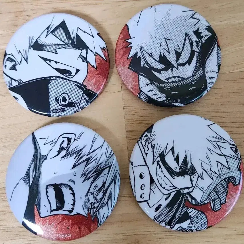 [BUNJANG] My Hero Academia Bakugo Event Cafe Lucky Draw &amp; Emotion Can Badges Bundle / 바쿠고 이벤트카페 전프레 럭드 + 이모션 캔뱃지 판매 처분 히로아카나히아아크릴스탠드증명사진엽서포스터특전포토카드폴라로이드비공굿