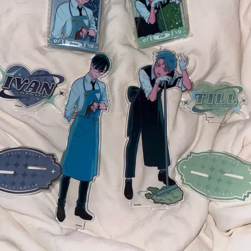 [BUNJANG] Astell &amp; Kern VanTil Maid Acrylic Stand Acrylic Coaster Bundle Set / 일괄)에이스테 이반틸 메이드 아크릴 스탠드 코롯타