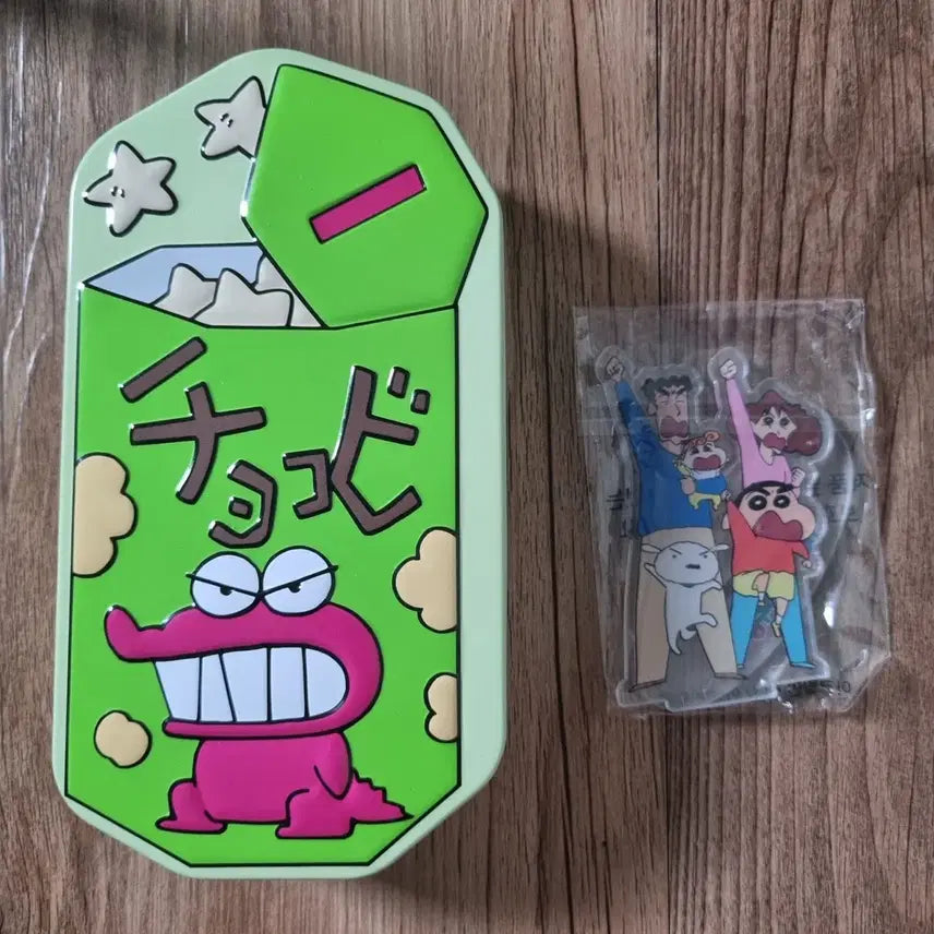 [BUNJANG] Jangkyu Acrylic Stand Chocobi Tin Case / 짱규 아크릴 스탠드 쵸코비 틴 케이스