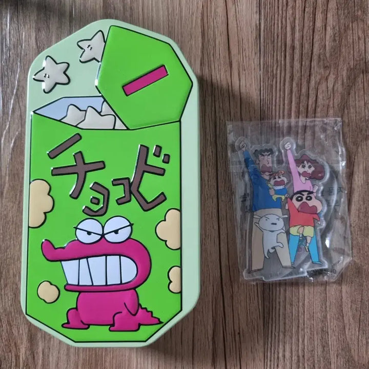 [BUNJANG] Jangkyu Acrylic Stand Chocobi Tin Case / 짱규 아크릴 스탠드 쵸코비 틴 케이스