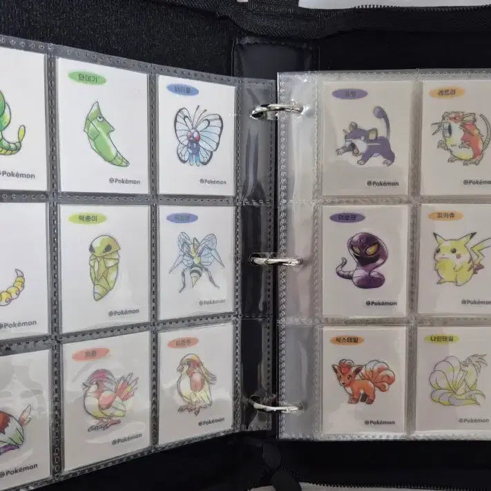 [BUNJANG] Pokemon Stickers Artwork 99-Piece Bundle Set (Mewtwo Excluded) / 포켓몬 띠부씰 아트워크 99종 일괄판매(뮤츠 X)