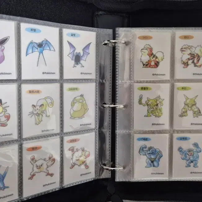 [BUNJANG] Pokemon Stickers Artwork 99-Piece Bundle Set (Mewtwo Excluded) / 포켓몬 띠부씰 아트워크 99종 일괄판매(뮤츠 X)