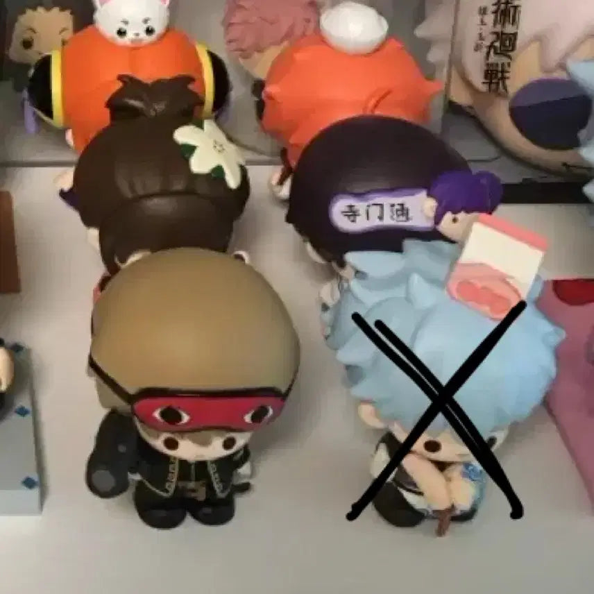 [BUNJANG] Gintama My Reway Mini Figure Set Vol. 1 / 은혼 마이러웨이 콩눈 미니 피규어 1탄