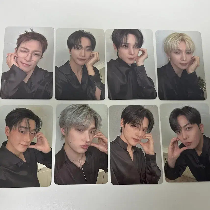 [BUNJANG] ATEEZ Fanmeeting Live Streaming Photocard 8-Set Bundle / 에이티즈 팬미팅 라이브 스트리밍 포토카드 8종 일괄